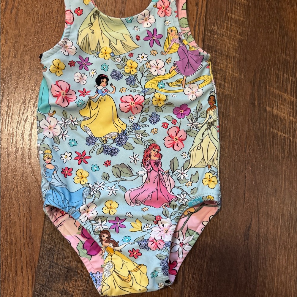 Posh Peanut Disney Princess Reversible Swimsuit 6-12 months